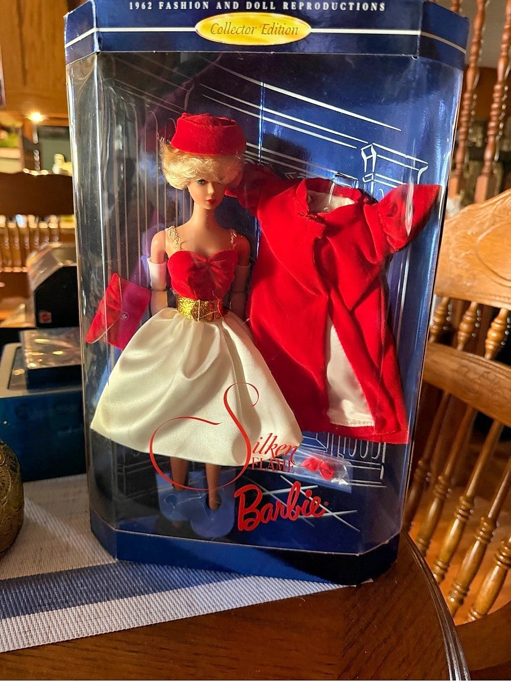 Barbie Silver Label Barbie Collector Edition Doll in Red & White Like New